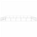 NNEVL Dog Kennel Silver 49 m² Steel