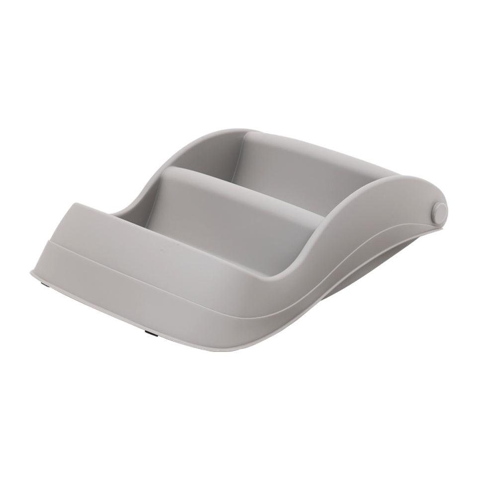 NNEDPE 38cm Foldable Pet Stairs Ramp - Grey